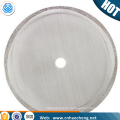 Micro fine reusable 18/8 Stainless french press replacement filter disc